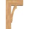 Ekena Millwork Imperial Block Smooth Bracket w/ Offset Brace, Western Red Cedar, 7 1/2"W x 18"D x 30"H BKT0806X18X30IMP05SWR - alternate 3